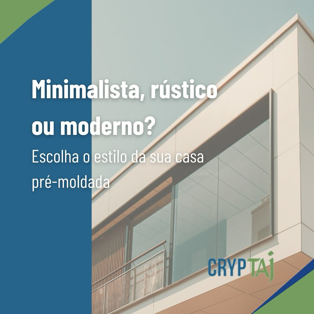 Minimalista, rústico ou moderno?